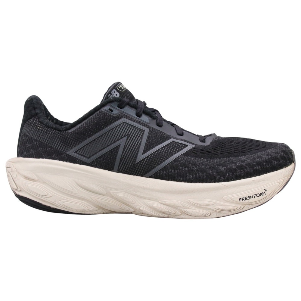 New Balance Fresh Foam x 1080v14 Womens 10.5B Black White Comfort Running Shoes